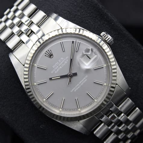 rolex ghost dial datejust|Rolex Datejust 1601.